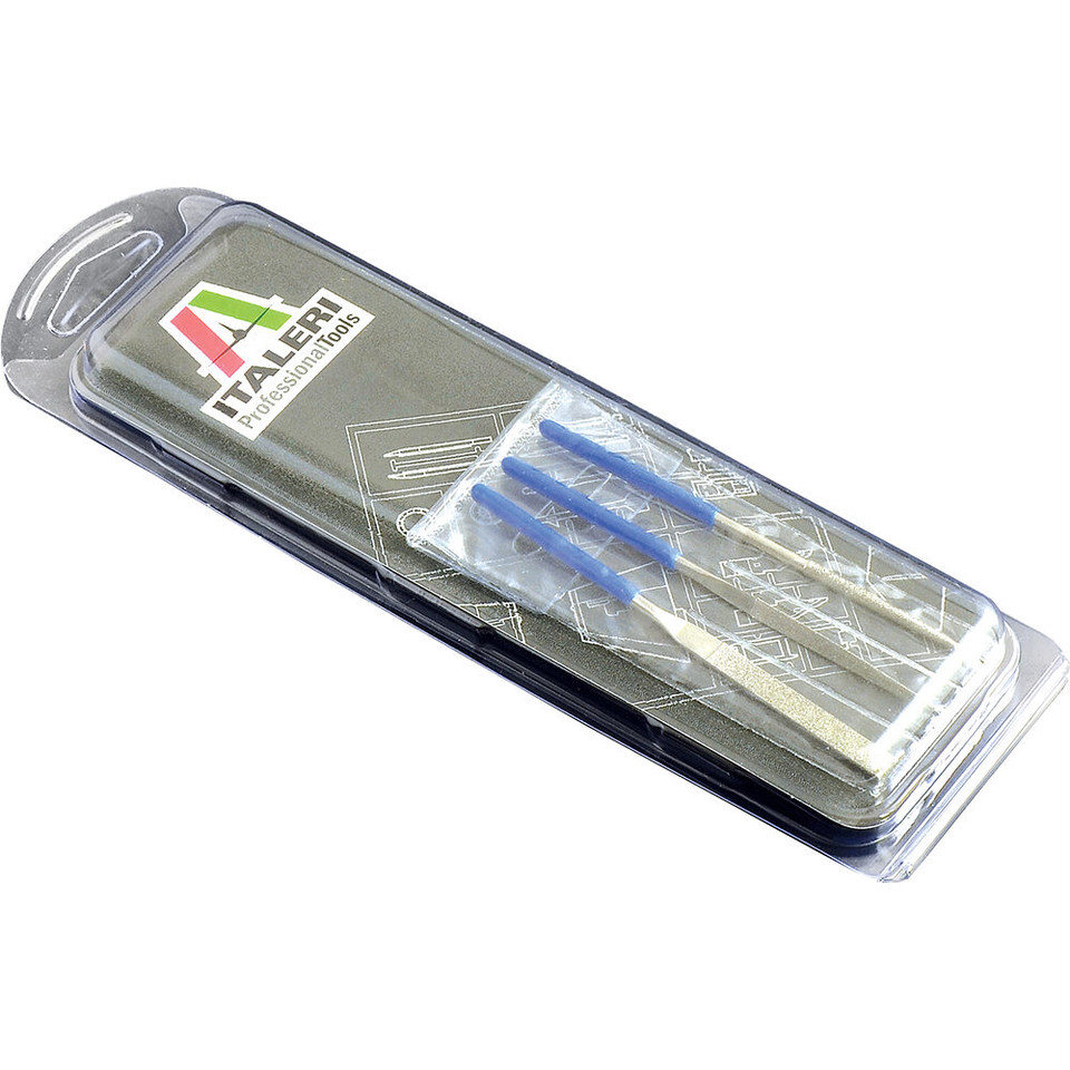3 pcs mini diamond file set (100mm)  Italeri (50820) Main Image