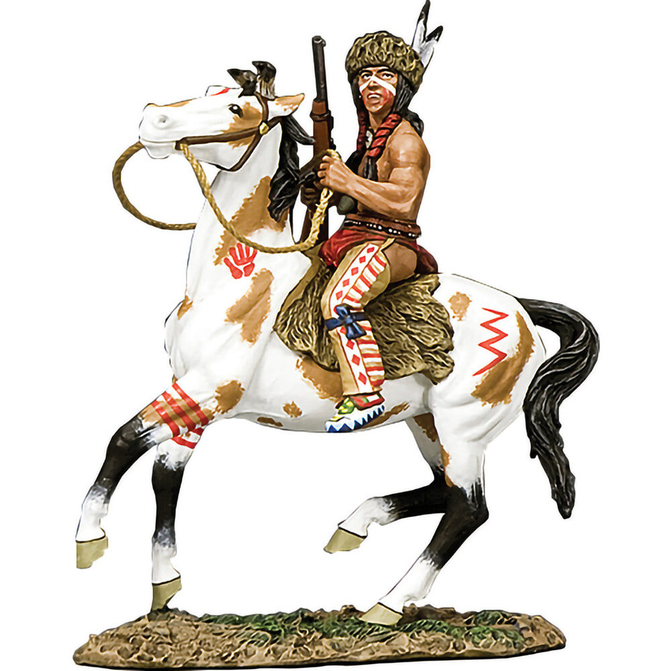 Lone Wolf on Horseback 1/30 Figure Main Image