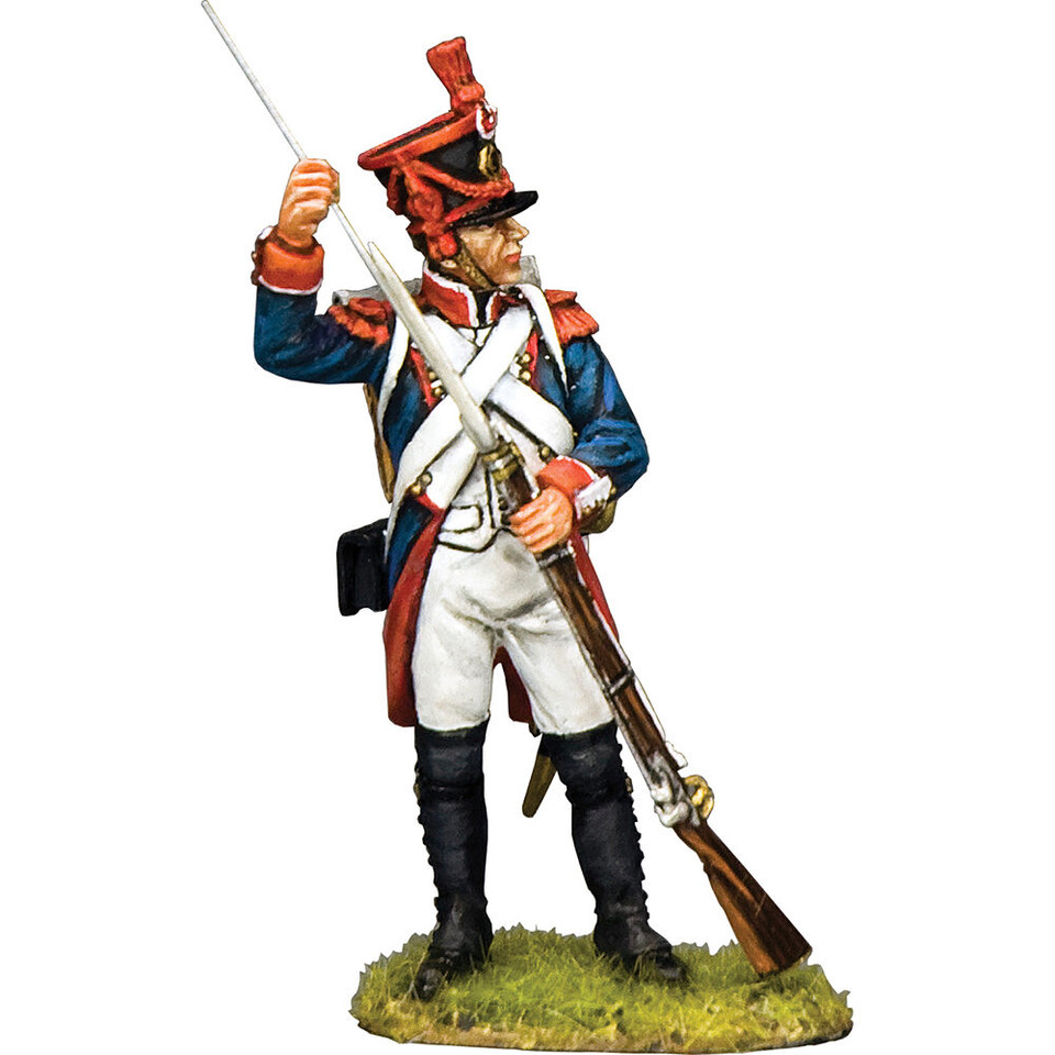 French Infantryman Loading Musket 1/30 Figure K&C(NA515) Main Image
