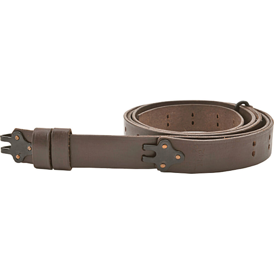 M1907 Military Style Sling Dated 1942 Dark Leather Main Image