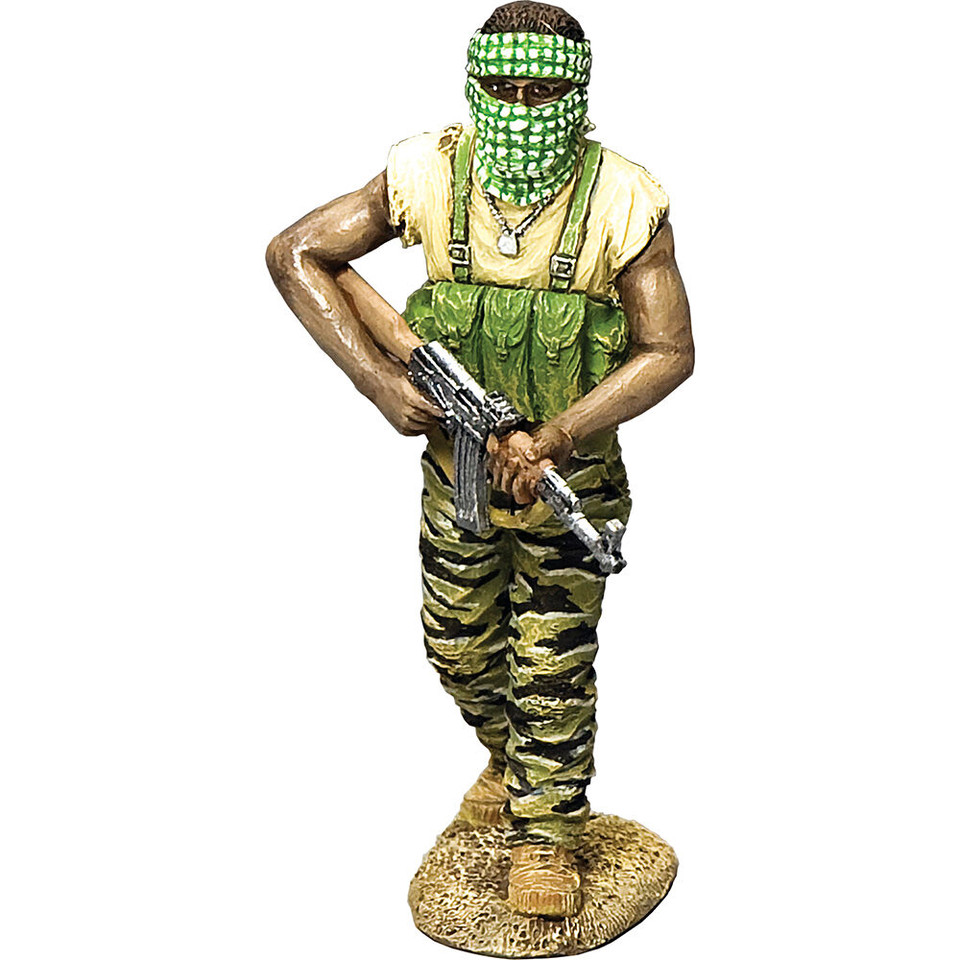 Mogadishu Militiaman Looking For Trouble 1/30 Figure K&C (BHD023) Main Image