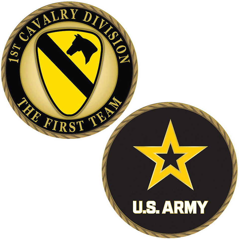 Army 1st Cavalry Challenge Coin  CH1056 (CK019) Main Image