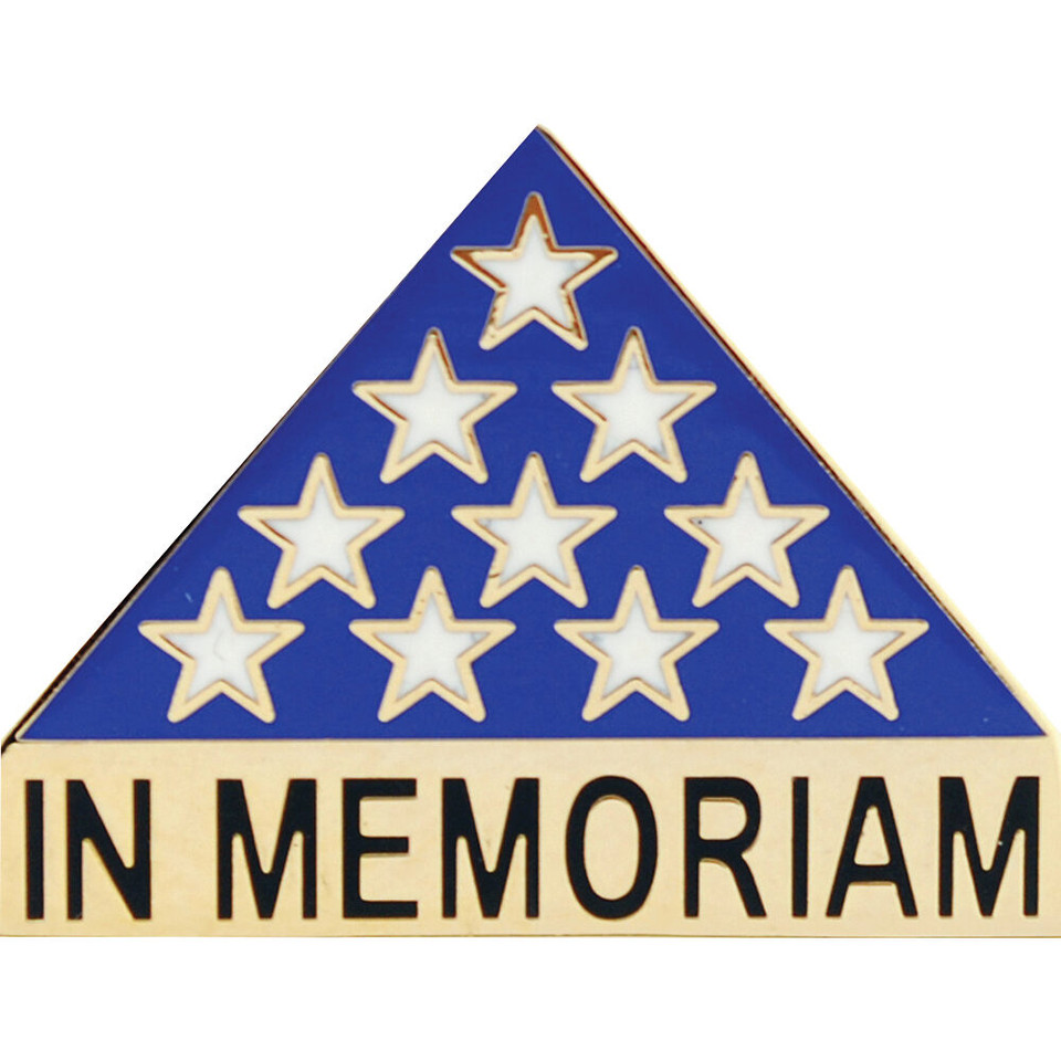 Memorial Flag Lapel Pin P13106 (C002) Main Image