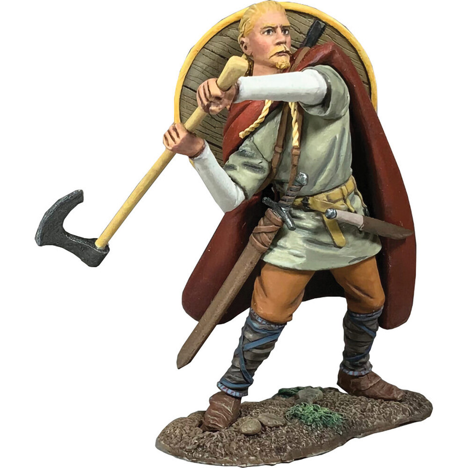 Torgny Viking Attacking with Axe 1/30 Figure William Britain (62137) Main Image