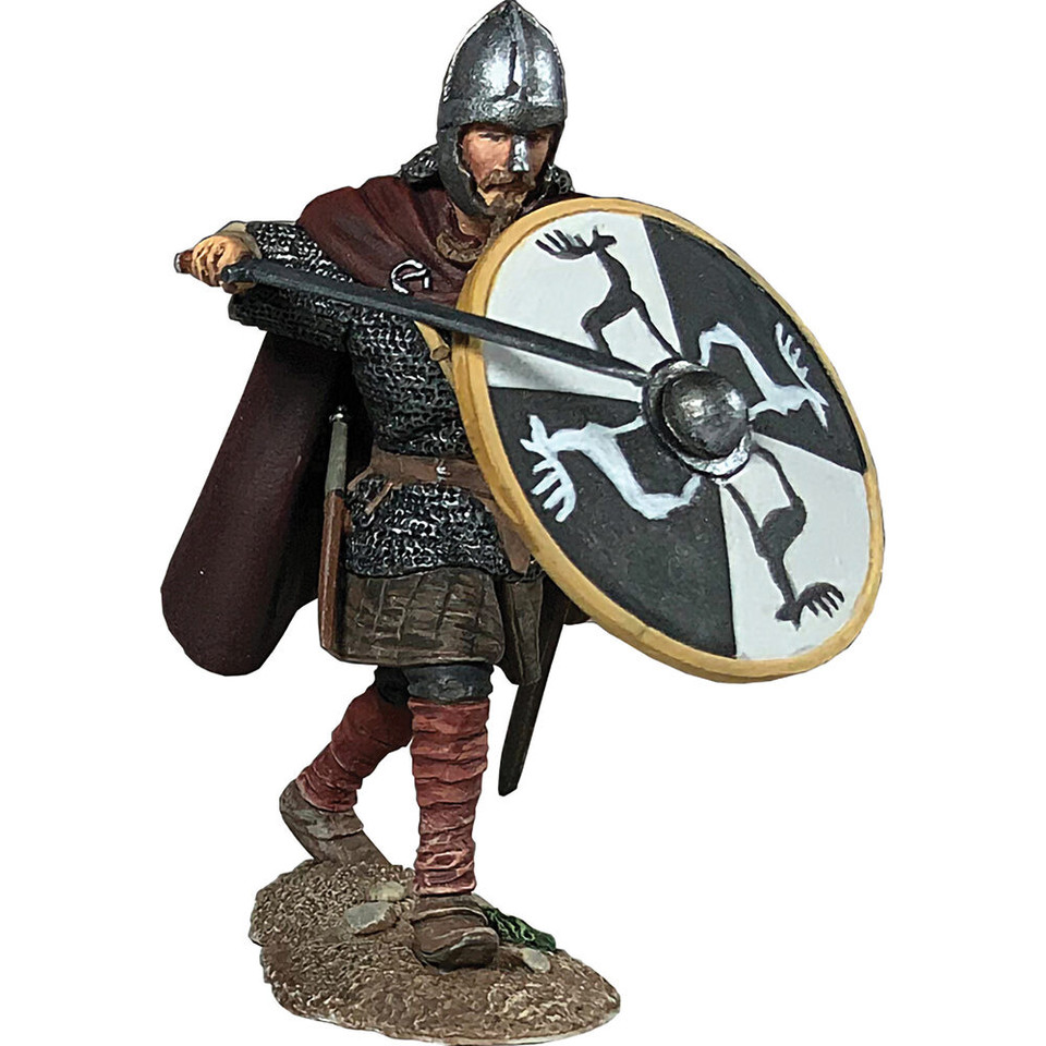 Bestanden Saxon with Sword and Shield 1/30 Figure William Britain (62144) Main Image
