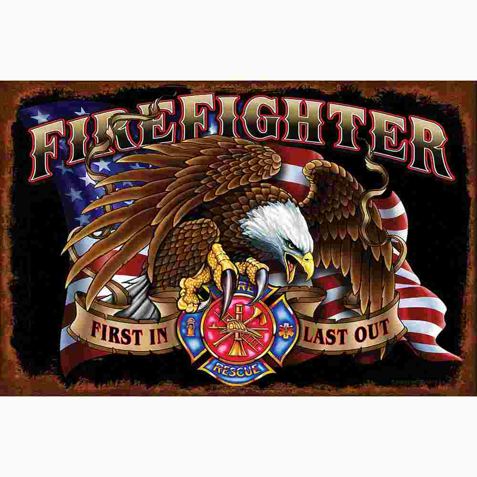 Fire Fighter Eagle Sign Main Image