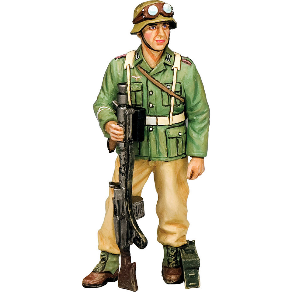 Standing Afrika Korps Machine Gunner 1/30 Figure K&C(AK158) Main Image