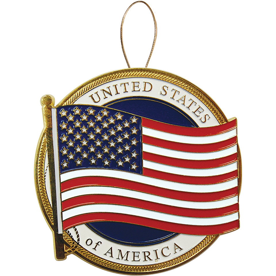 U.S. Flag Ornament  85-71127 Main Image