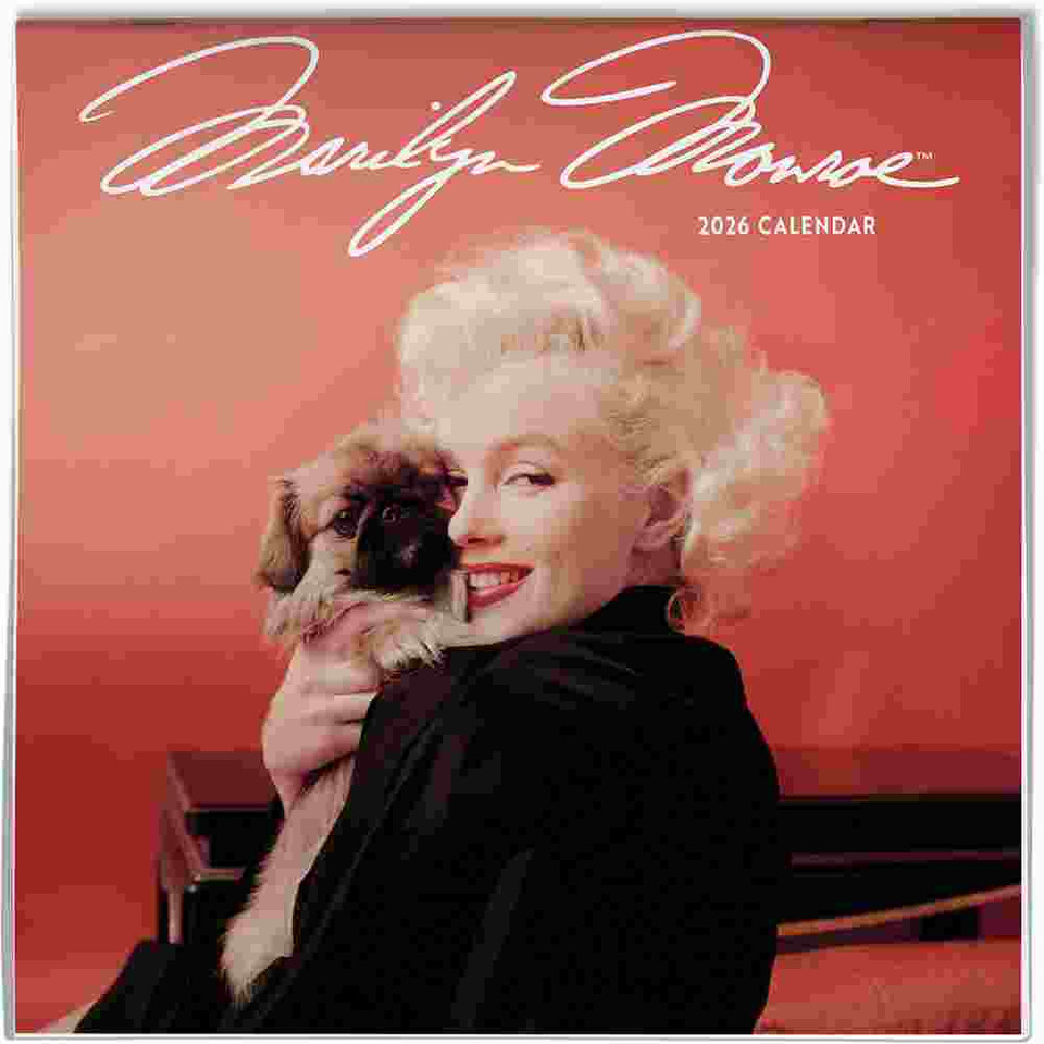 Marilyn Monroe 2026 Wall Calendar Main Image