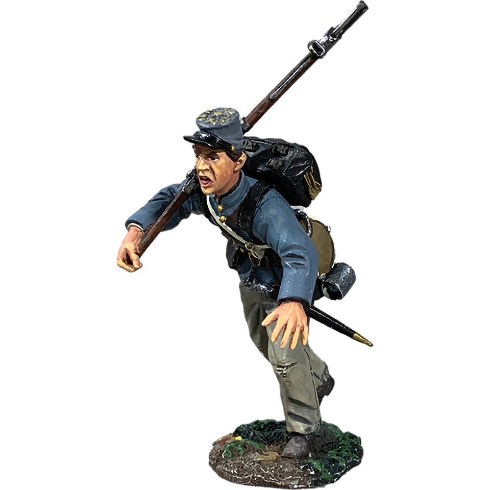 Confederate Texas Brigade Charging No. 3 1/30 Figure William Britain (31365) Main Image