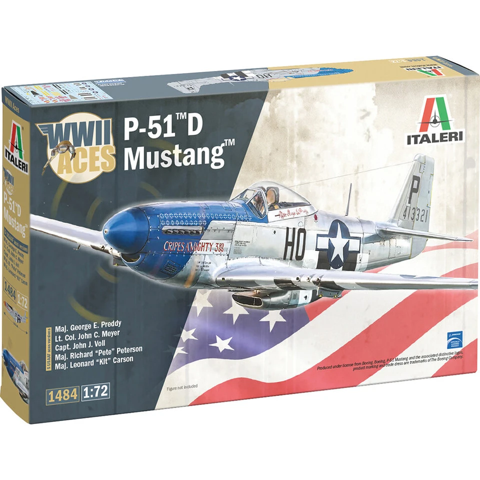 P-51D Mustang 1/72 Kit - Aces Version Main Image