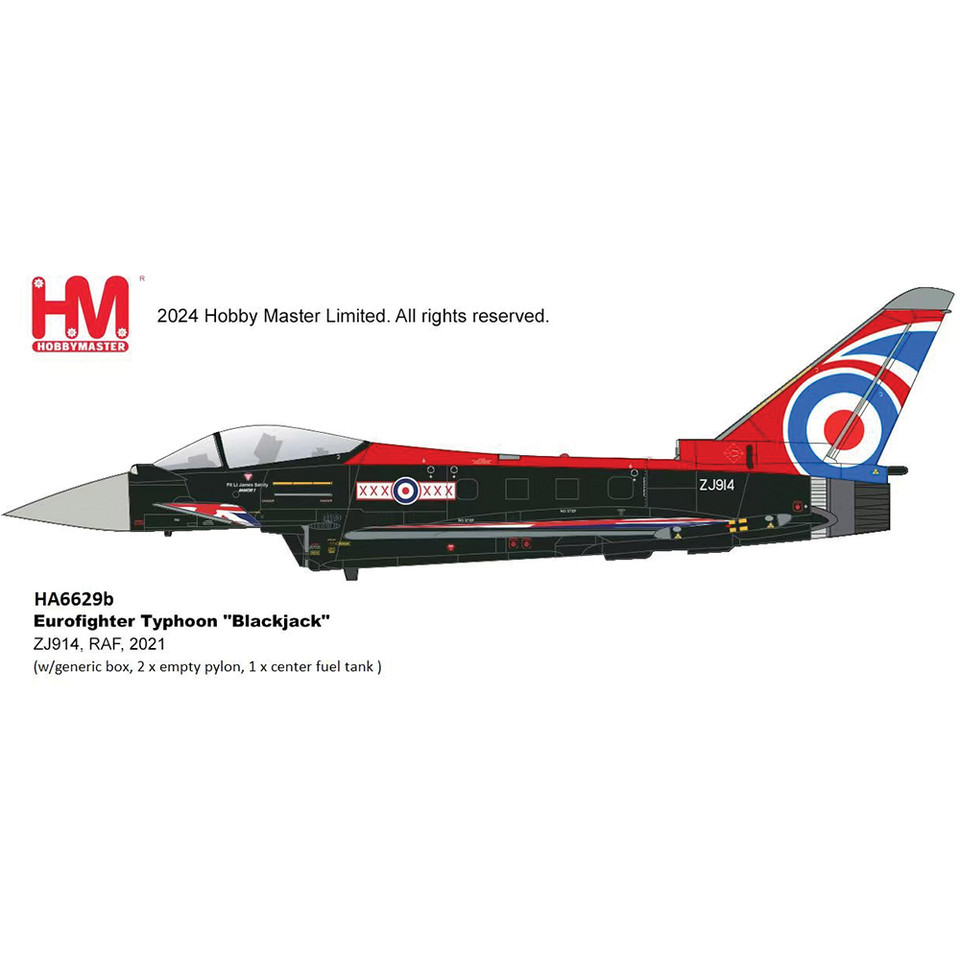Eurofighter Typhoon 1/72 Die Cast Model Main Image