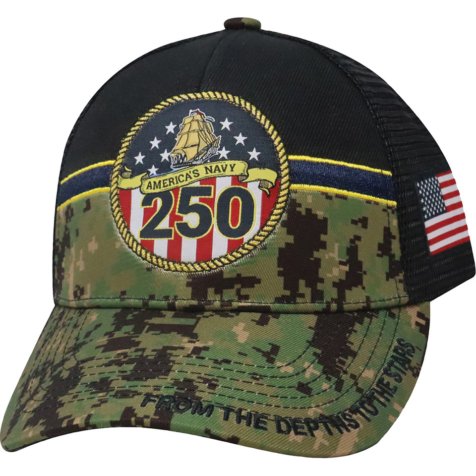 Navy 250 Anniversary Cap Capsmith (SMOHNV250) Main Image