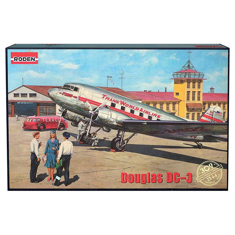 Douglas DC-3 1/144 Kit Main Image