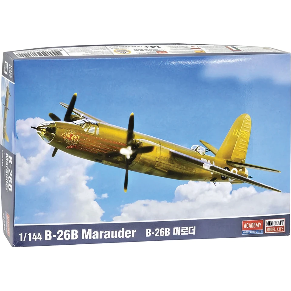 B-26B Marauder 1/144 Kit ACADEMY (12656) Main Image