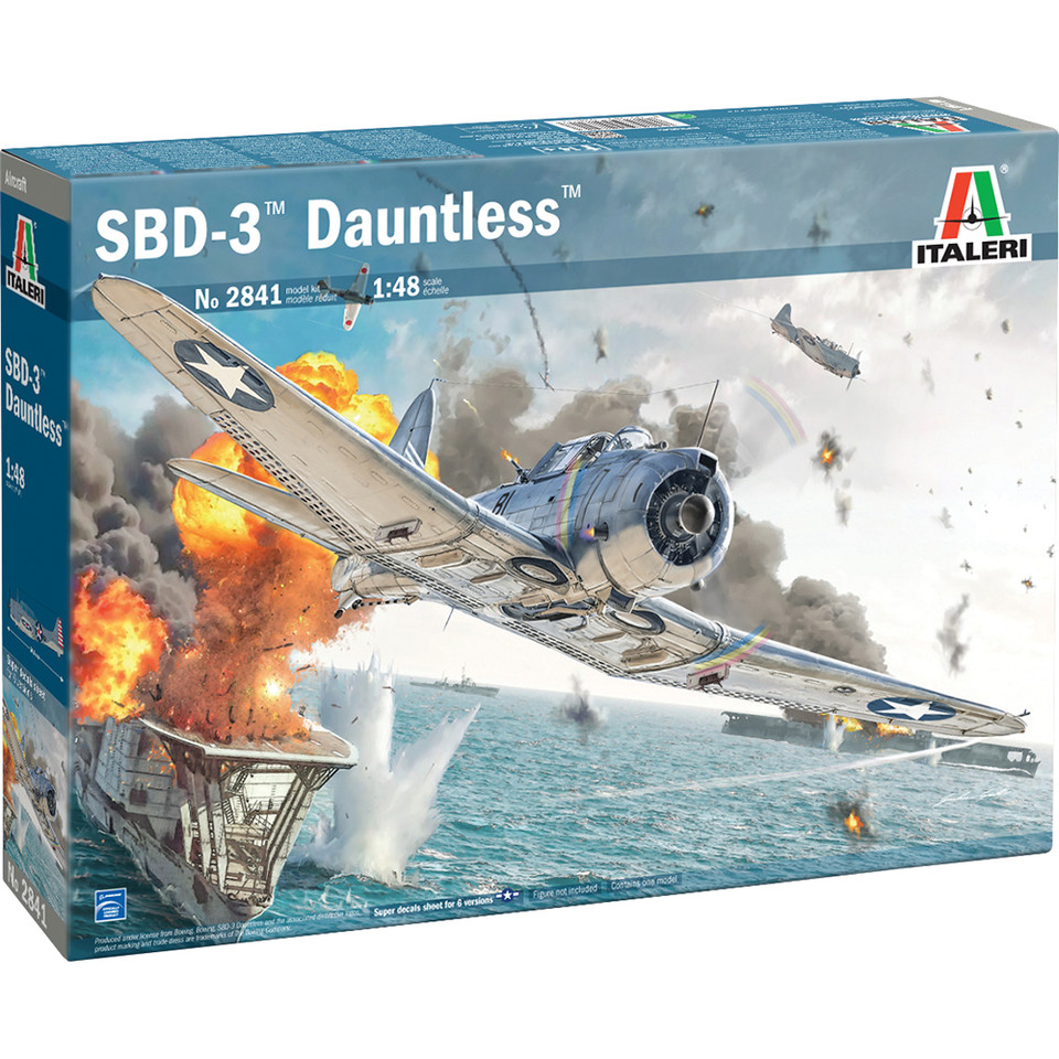 SBD-3 Dauntless 1/48 Kit Main Image