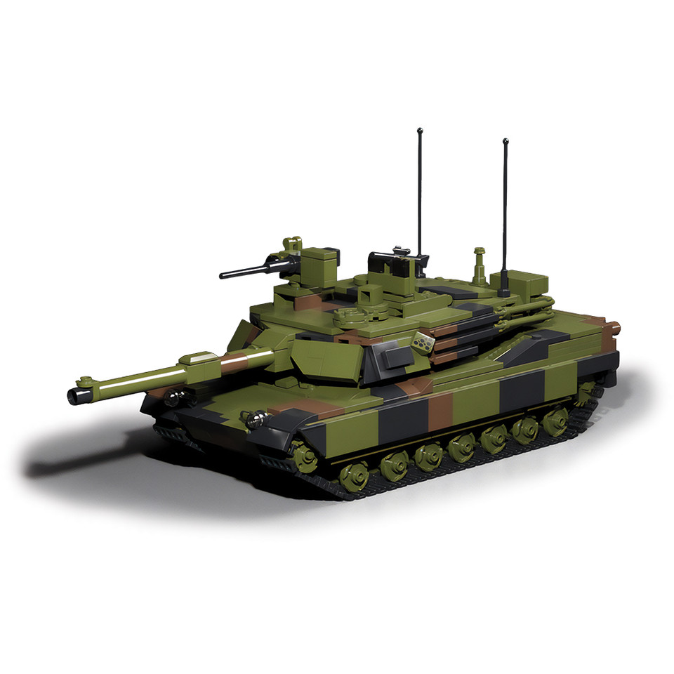 M1A2 Abrams Building Block Model - 1024 Pieces Atomic Brick (10-020502) Main Image