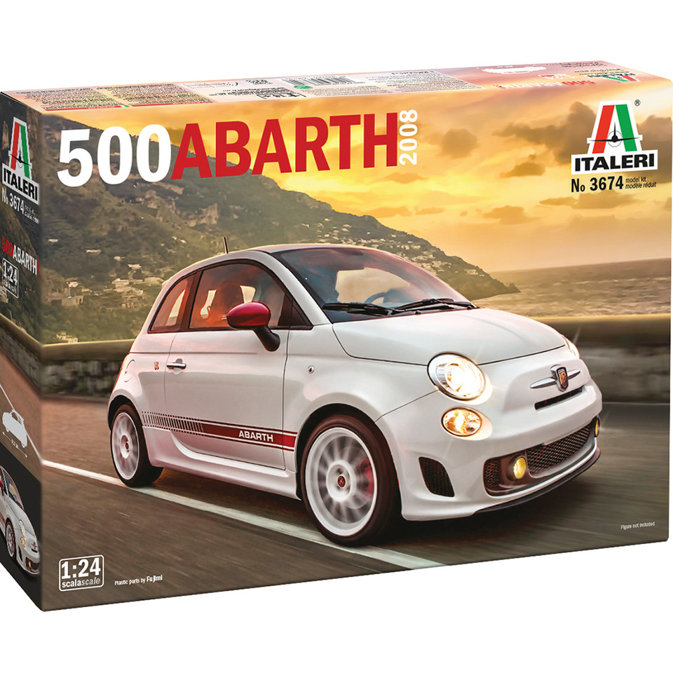 2008 500 Abarth 1/24 Kit Main Image