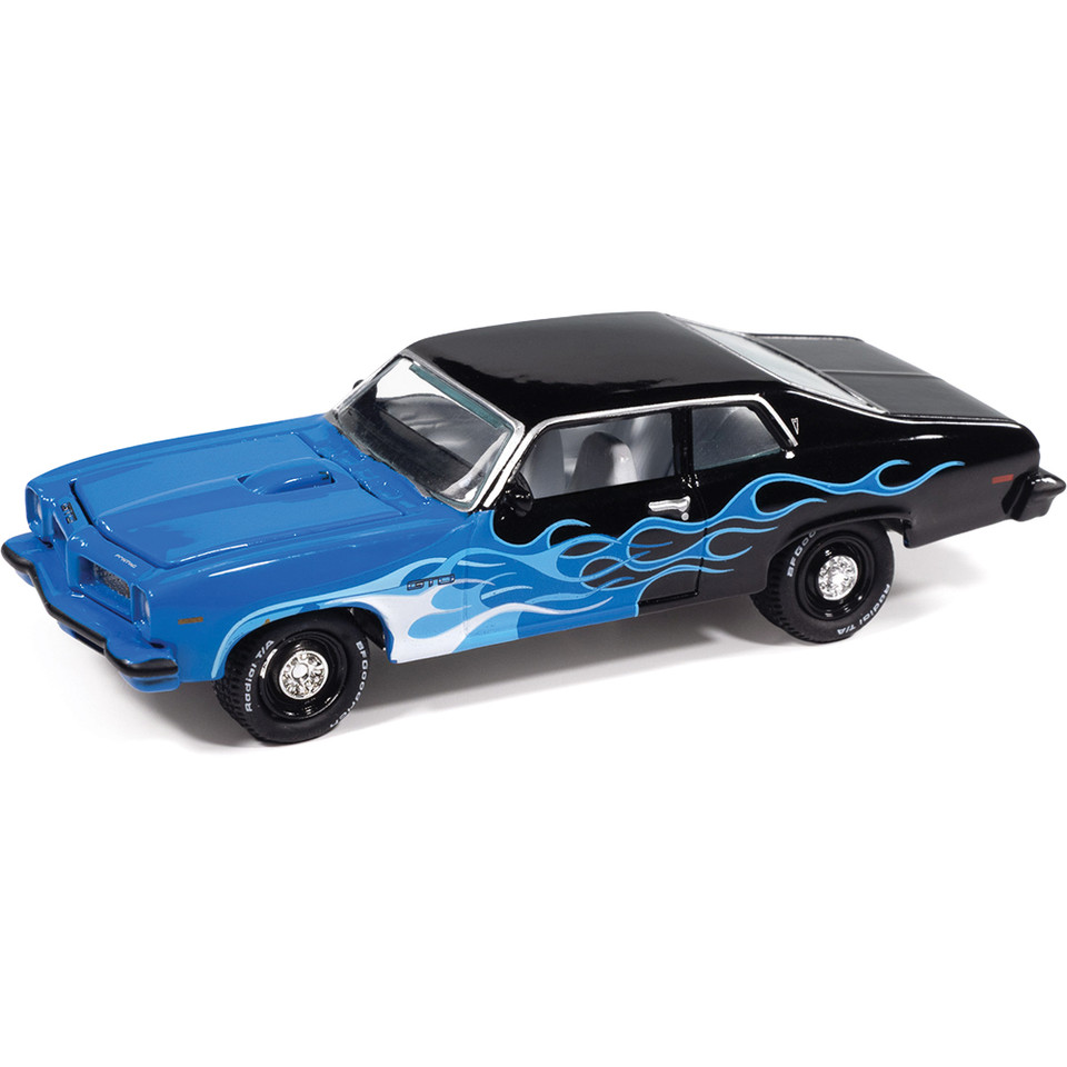 1974 Pontiac GTO -  Black/Shades of Blue Main Image