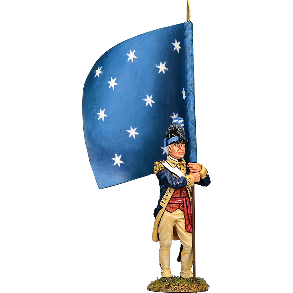 General Washington's Personal Flagbearer 1/30 Figure K&C (AR093) Main Image