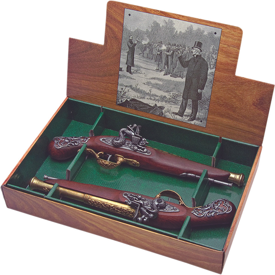 British Dueling Flintlock Boxed Set Main Image