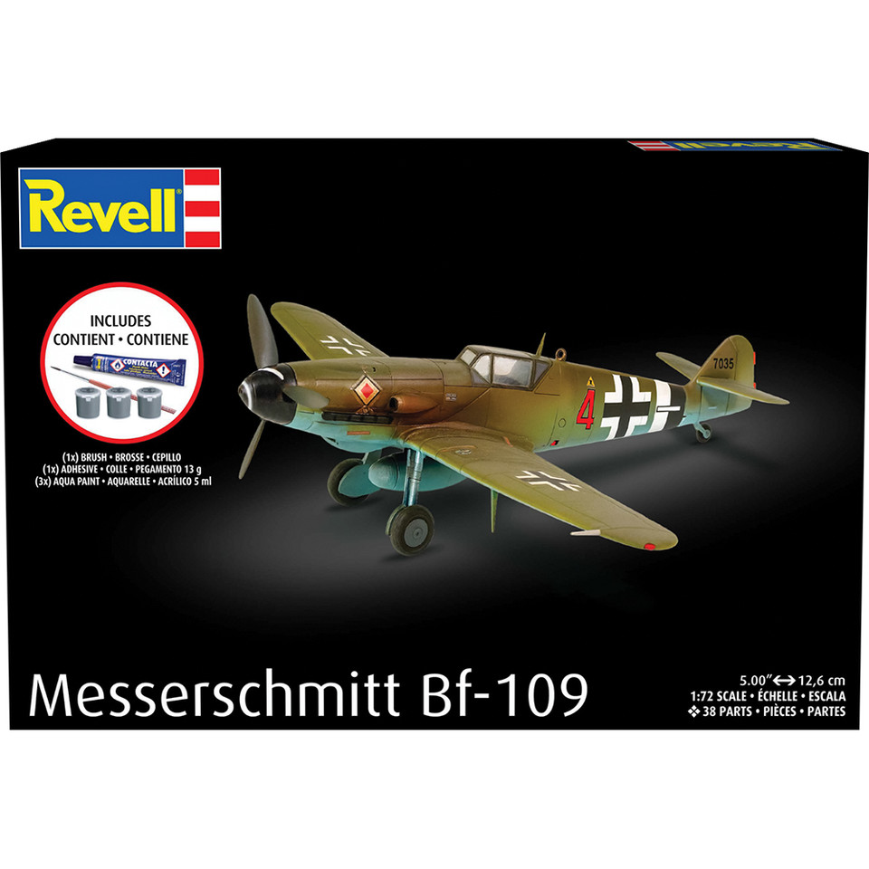 Messerschmitt Bf-109 Complete Model Kit Main Image