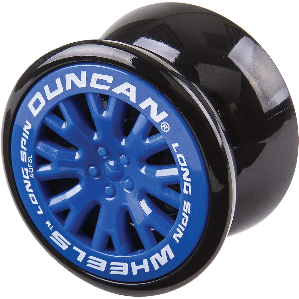 Duncan Wheels Long Spin Yo-Yo - Blue Main Image