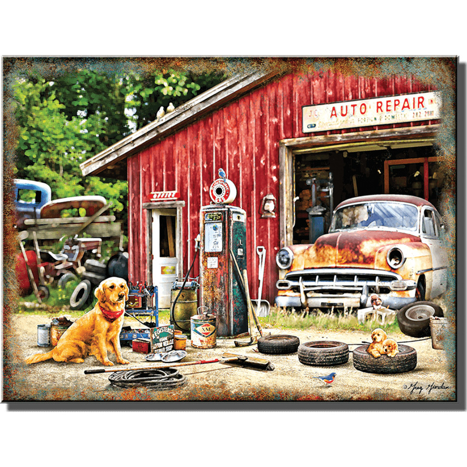 Rustic Garage Sign Main Image