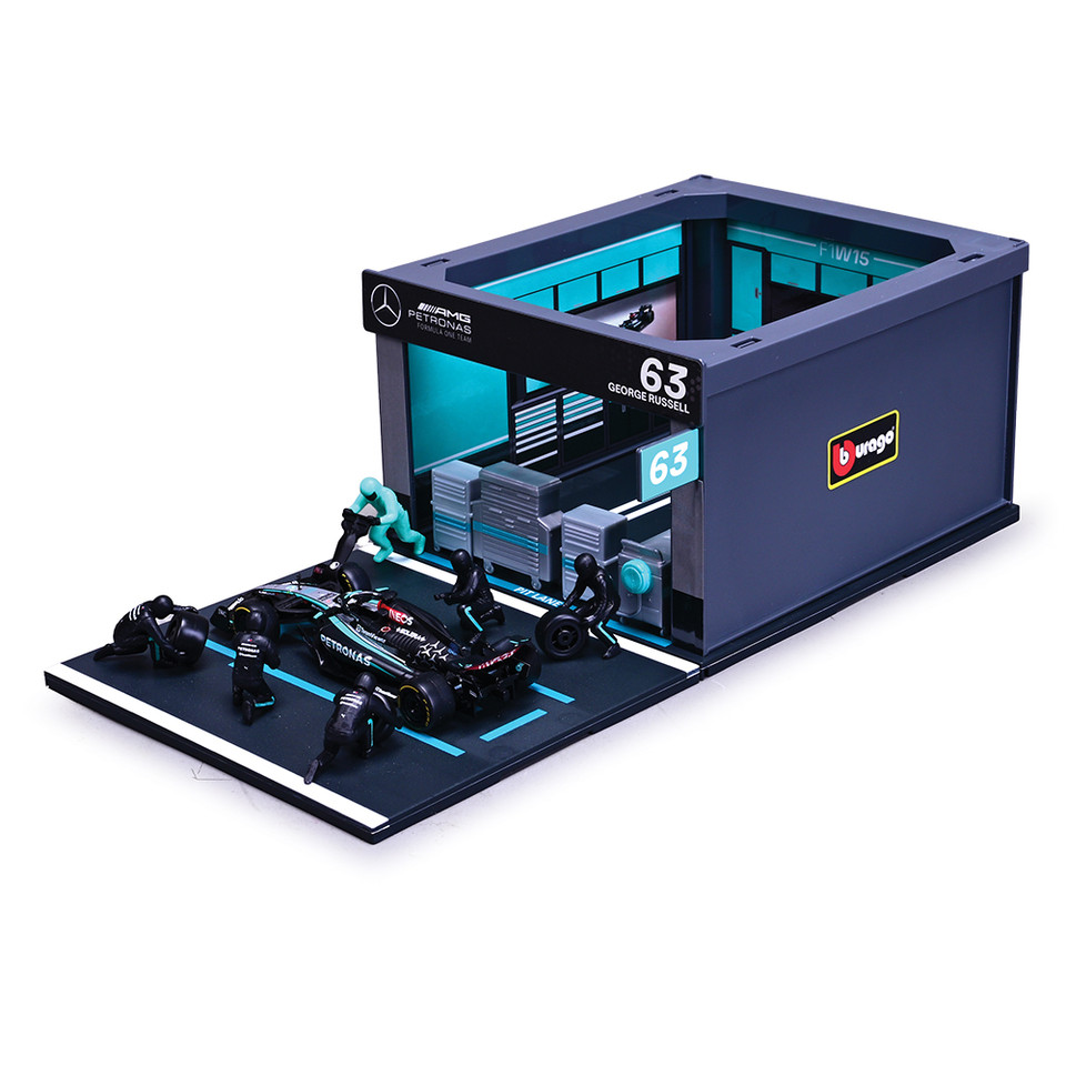 2024 Mercedes F1 W15 Pit Pass - Russell #63 Main Image