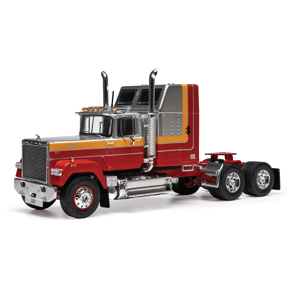 1985 Mack Superliner Magnum - Red and Silver Main Image