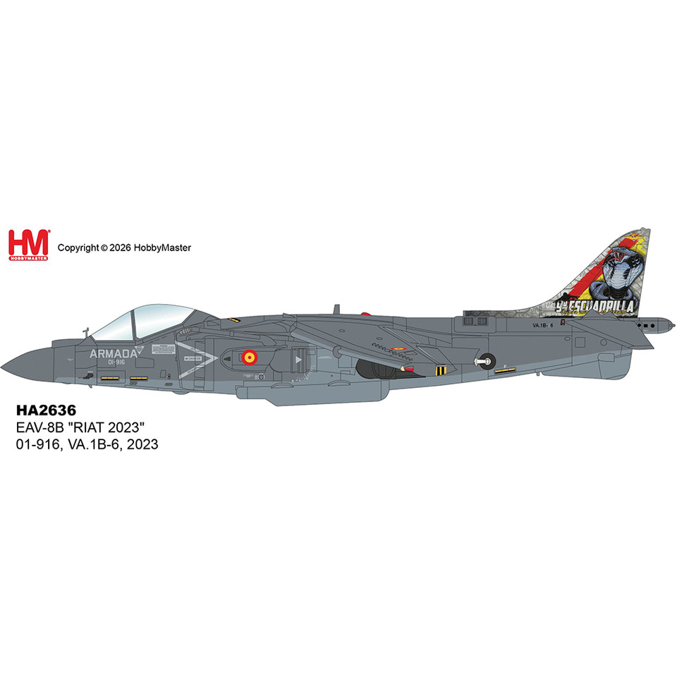 EAV-8B Matador II Plus 1/72 Die Cast Model - HA2636 Main Image