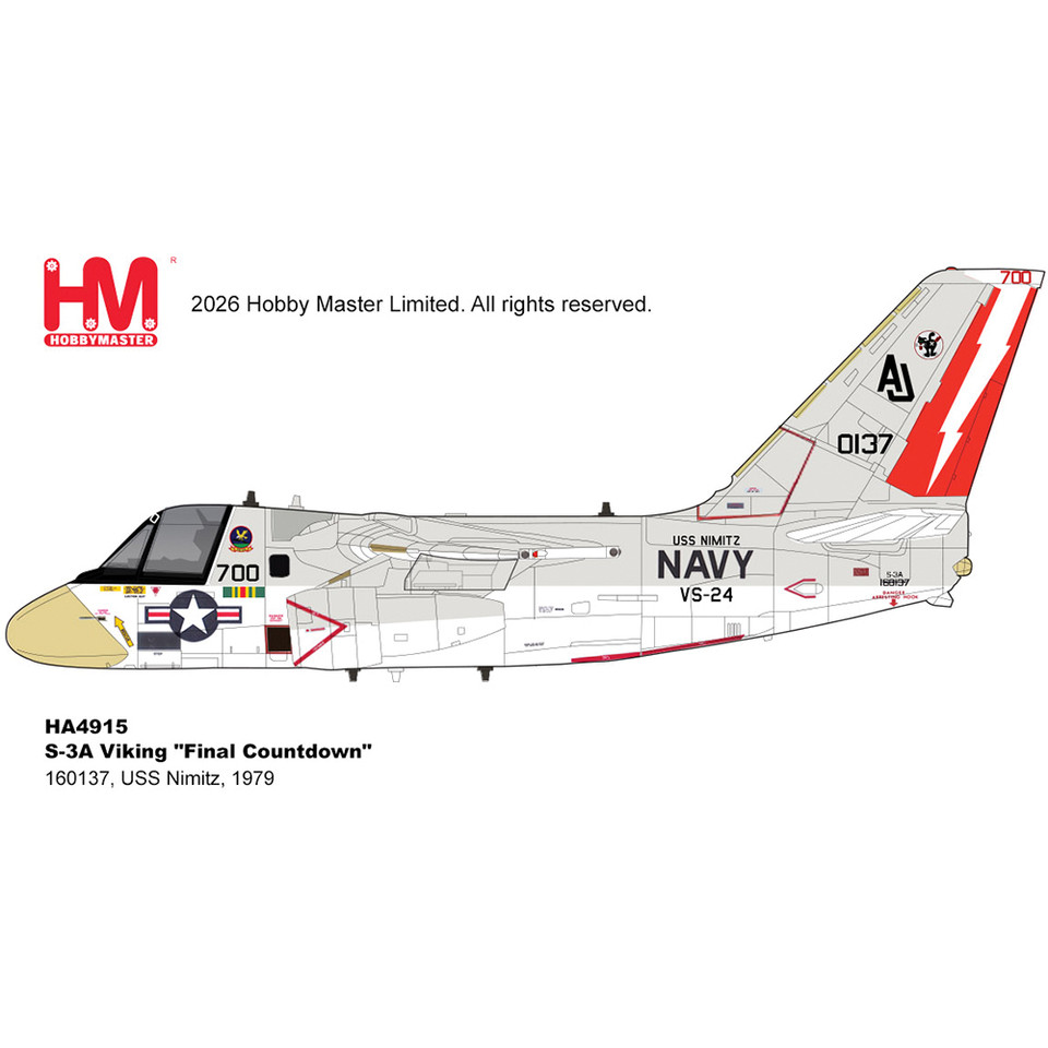 S-3A Viking 1/72 Die Cast Model Main Image