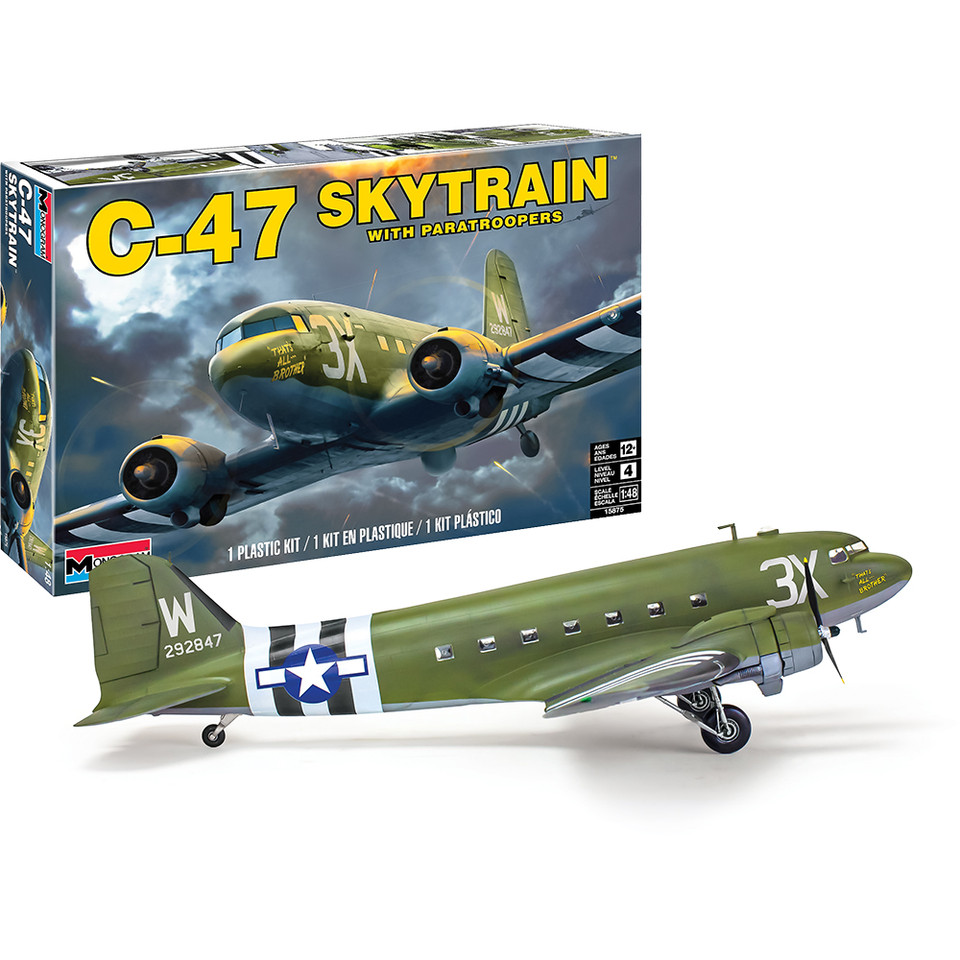 C-47 Skytrain 1/48 Kit Main Image