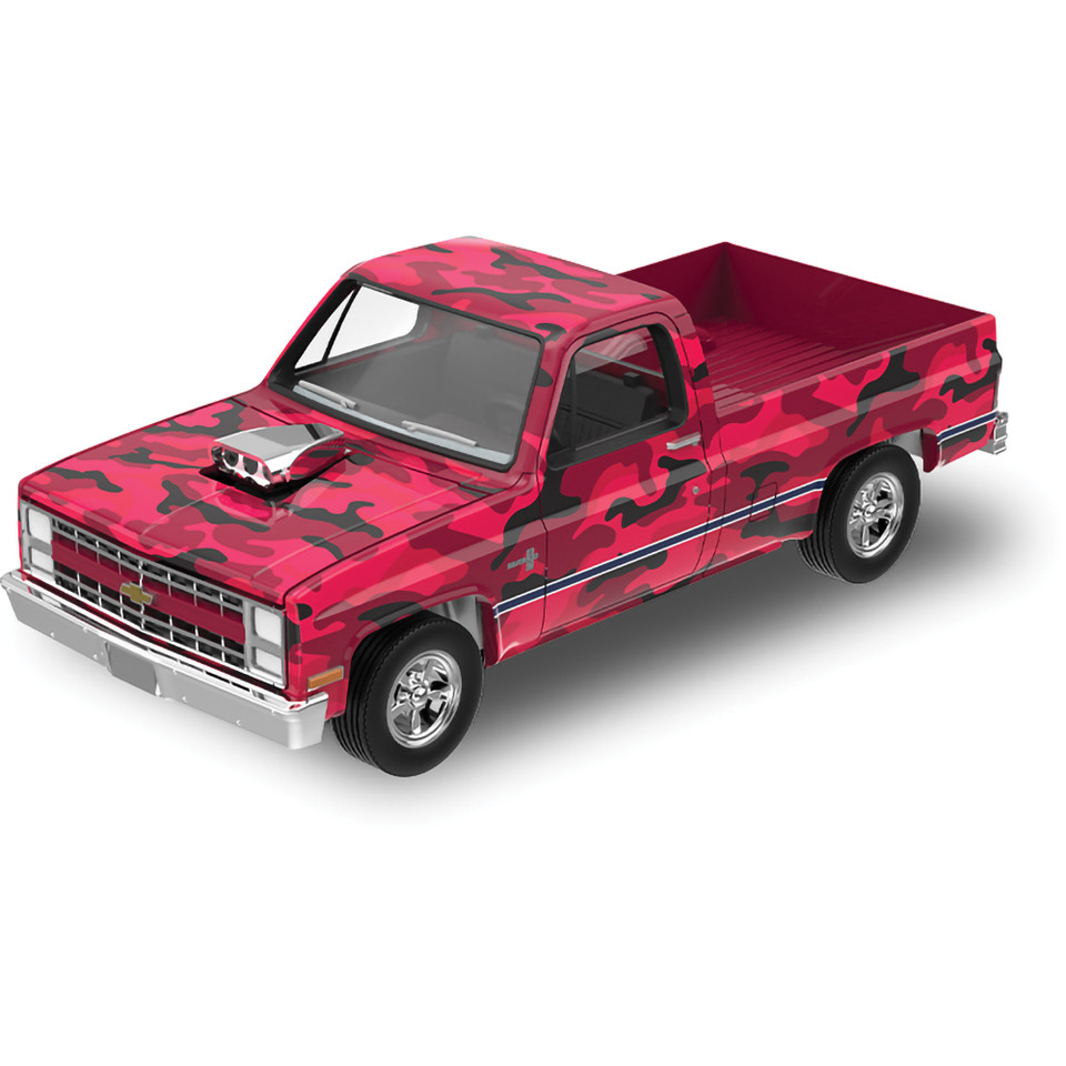 1985 Chevrolet Silverado with Blown Engine - Red Camouflage Main Image