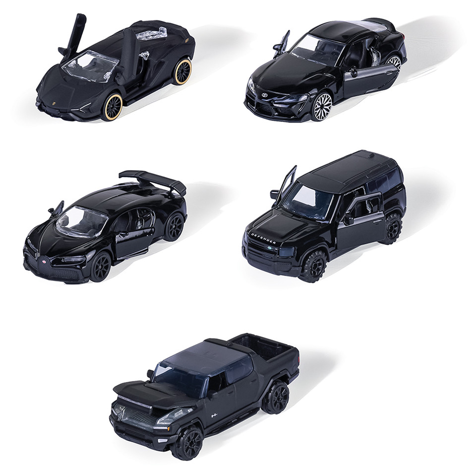 Black Edition 1:64 Scale 5-Pack Main Image