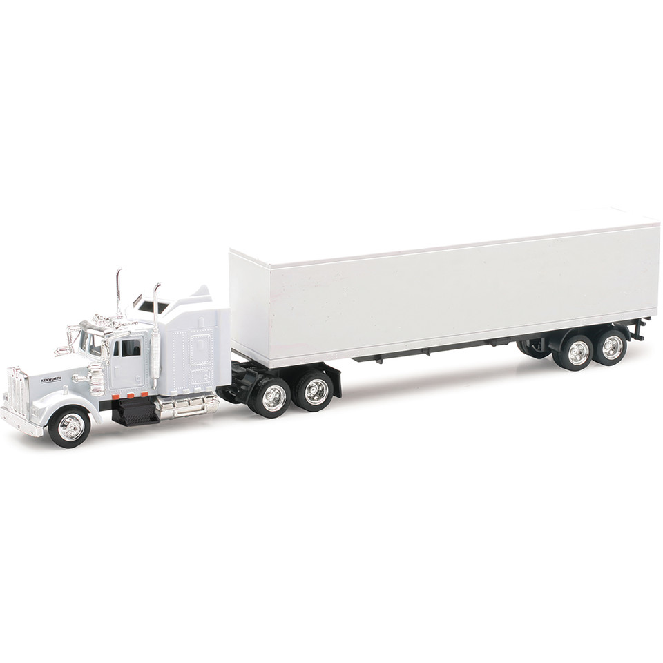 White Kenworth Long Hauler Main Image