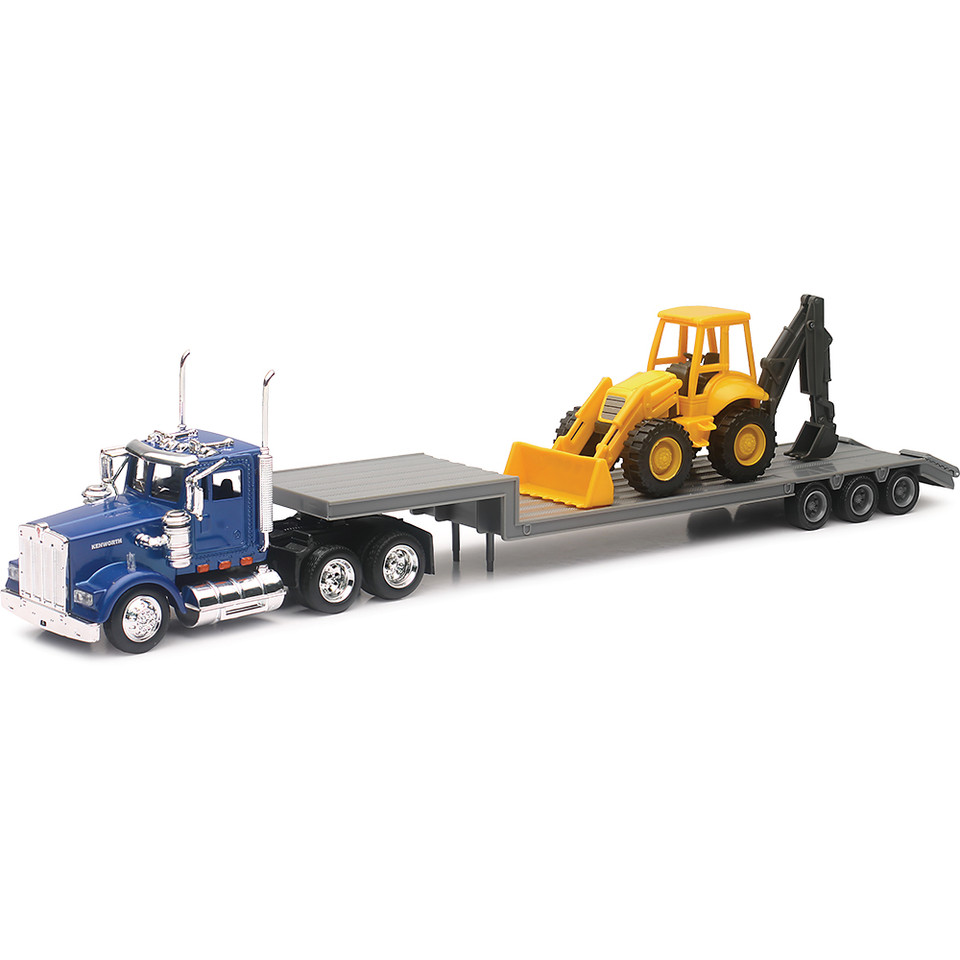 Kenworth Construction Lowboy W/ Wheel Loader Main Image