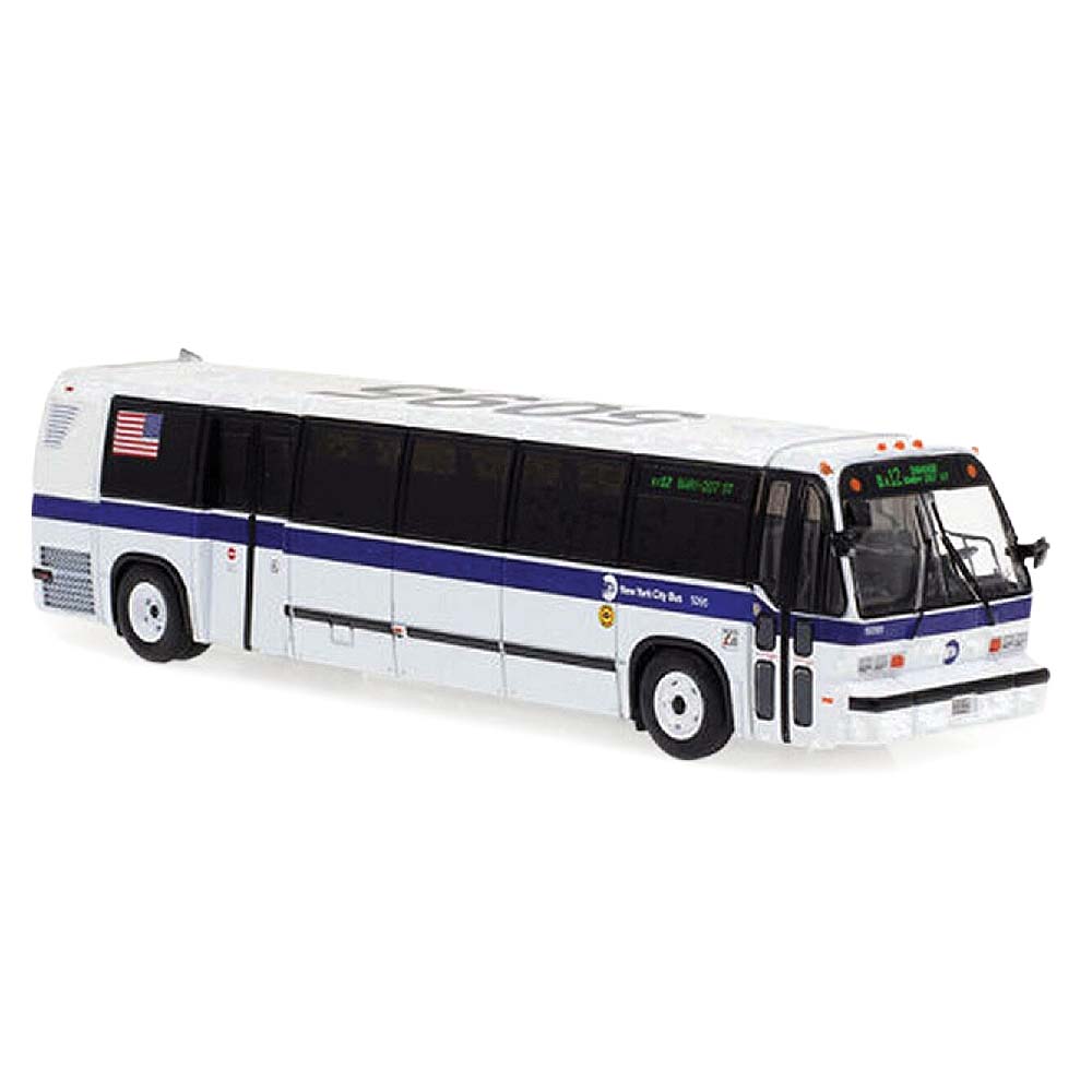 NEW YORK TMC RTS TRANSIT BUS 1/87 DIE CAST MODEL - MTA | Military