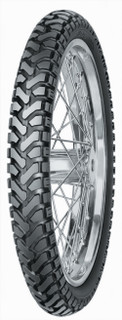 The Mitas 100/90-19   E-07 is a true 50/50 dual sport tire created with the adventure bike in mind. Mitas E-07 is one of the most desired tire choices among adventure riders, who love to combine comfortable road riding with more adventurous off-road getaways. Hard wearing tread compound combined with aggressive chevron pattern give this tire superior off-road capability while maintaining extended tread life. Mud and snow rated. Load/Speed rated to 57T