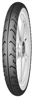 The Mitas 2.50-16   MC 2 is a sporty tire with long wearing characteristic giving you the best bang for your buck. Good handling characteristics and sporty look make this a great choice for a wide range of bikes. Load/Speed rated to 42J