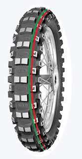 The Mitas 100/100-18 TERRA FORCE-MX MH is a high performance mx competition tires designed for maximum traction and control. Front tire knobs deliver straight line stability and rear tire knobs ensure positive contact with the ground. These tires have been developed in cooperation with MXGP riders. Load/Speed rated to 59M