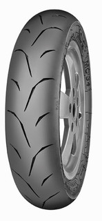 The Mitas 100/90-10 MC 34 has a tire tread pattern primarily developed for racing. It has excellent grip and stability irrespective of the riding style. It is designed for extreme cornering and provides the highest safety level. Super Soft racing version is marked with a blue label on the sidewall. Tire in standard version has all the benefits and characteristics of a racing tire.