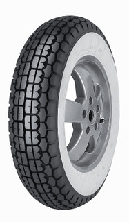 The Mitas 4.00-8C B13 Is a very popular classic scooter tire with a thick tread pattern design. Suitable for riding in demanding conditions. Selected sizes are available in white-wall version.