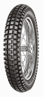 The Mitas ET-01 Trial tire is for amateurs and professional riders and ensures excellent tire grip and riding properties on a wide range of terrains. ET-01 2.75-21 front tire is available in combination with two rear tire versions. X-PRO version with extra soft compound for professional trial competitions and the ET-01 4.00-18 that provides good durability and is suitable for trainings.
