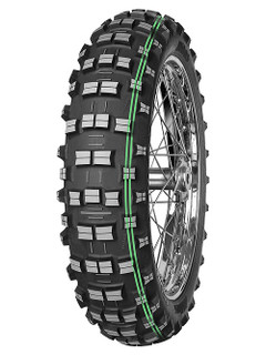 The Mitas 140/80-18 TERRA FORCE-EF Super Soft features extra soft sticky tread compound. Best suited to extreme rocky, stony, wet and mud terrains and ideal for vertical climbs on extreme enduro races and for all extreme terrains. Load/Speed rated to 70M