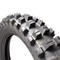 The Mitas 120/90-18  XT-754 is a premium Hard-Enduro Tire using Mitas’ most aggressive tread design. High-profile knobs that dig deep to grab rock edges, roots and surfaces in loose shale, bottomless mud or deep sand. Exceptional traction on any loose terrain. High quality semi-soft and long-lasting compound that does not cut or tear knobs. High single center row design is not recommended for high speeds or hard terrain at higher speeds. Load/Speed rated to 65M