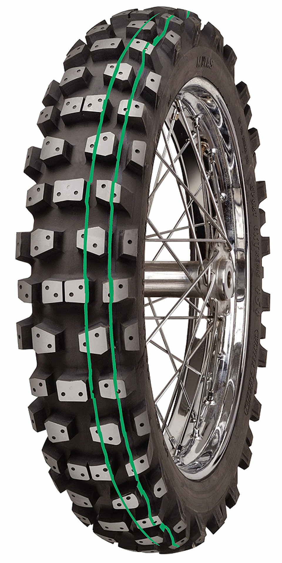 Mitas 90/100-16 TERRA FORCE-MX MH Motocross Competition NHS Red & Green