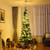 Copy of PVC Artificial Slim Pencil National Christmas Tree with Metal Stand