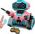 Robot Toys,Remote Control Robot Toy with LED Eyes, Gesture Sensing,Recording Fuction,Dance,Music,RC Robot for Kids Birthday Gift for Boys and Girls of Age 3 and Up