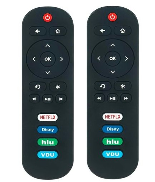 Pack of 2 RC280 Replace Remote Control fit for All TCL Roku TV 65S535 32S335 50S431 55S431 32S331 65S431 75S431 43S421 43S525 75S435 65S435 43S425-B 43S435 75S435 85S435 55S421 70S421 43S431 55S435